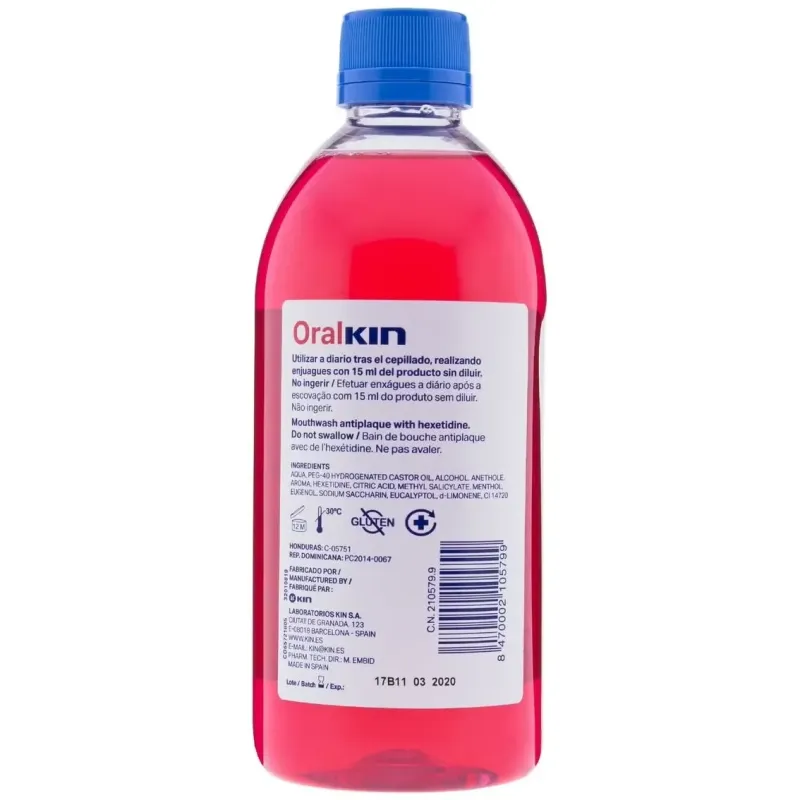 Pack oralkin enjuague bucal 500ml 2x1 | Farmacia Barata