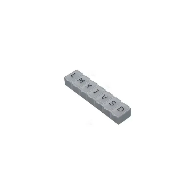 Pastillero semanal 1 toma (f-s1) | Farmacia Barata