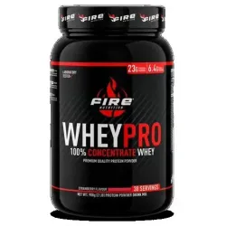 Fire nutrition wheypro concentrate strawberry 908g