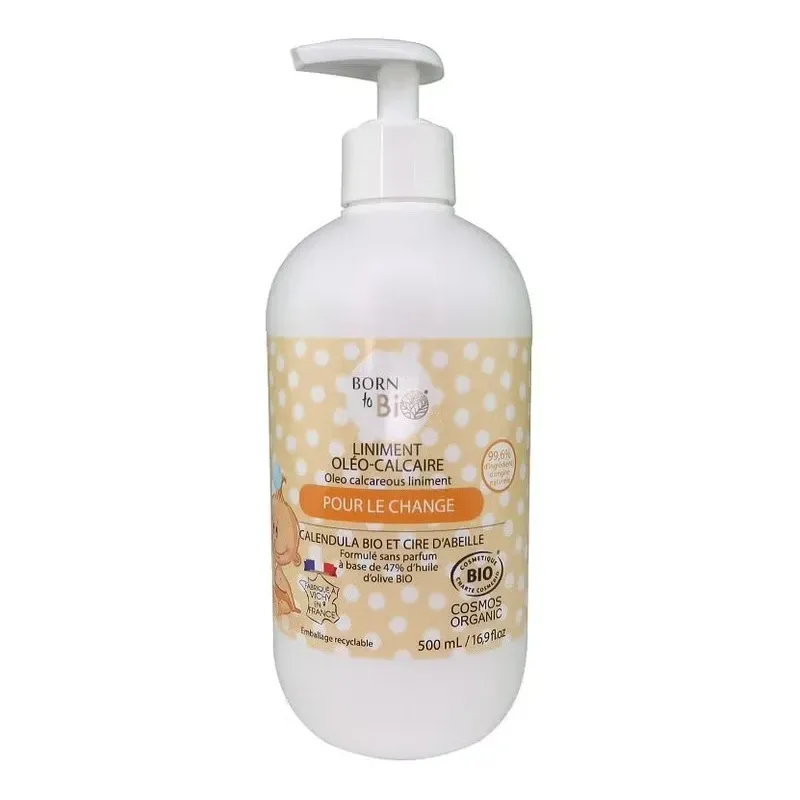 Born to bio cuidado bebé oleo-calcareo bio 500ml | Farmacia Barata