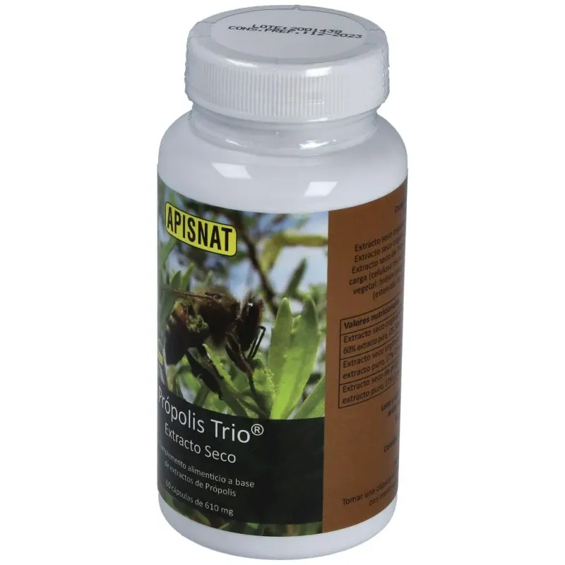 Apisnat propolis trio 60cap. | Farmacia Barata