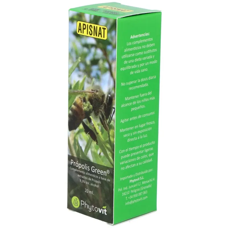 Apisnat propolis green 20ml. | Farmacia Barata