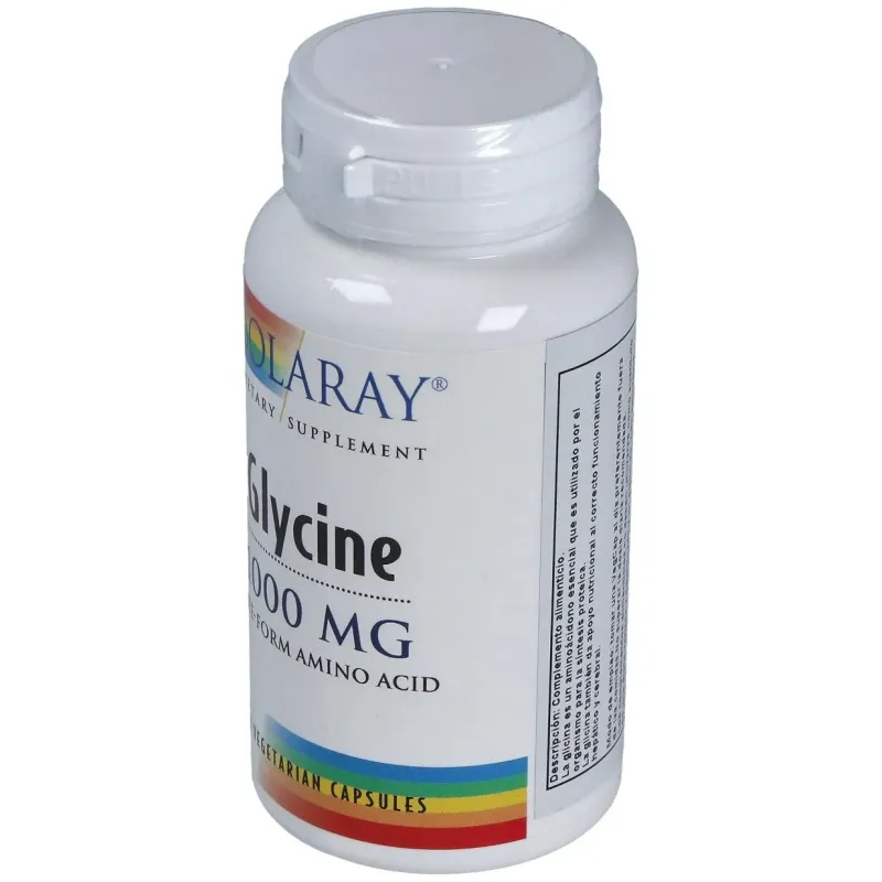 Glycine 1000mg. 60cap.veg | Farmacia Barata