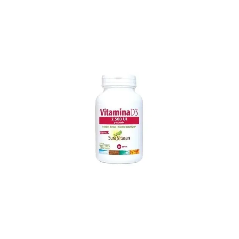 Sura vitasan vitamina d3 2.500ui 60 perlas | Farmacia Barata Sura vitasan vitamina d3 2.500ui 60 perlas | Farmacia Barata