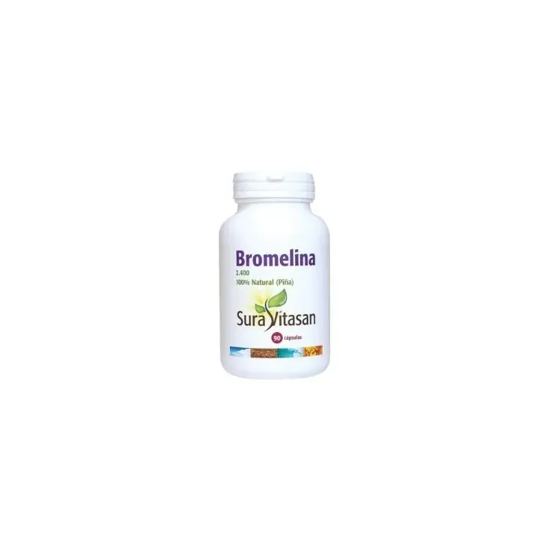 Bromelina 2400 30cap. | Farmacia Barata