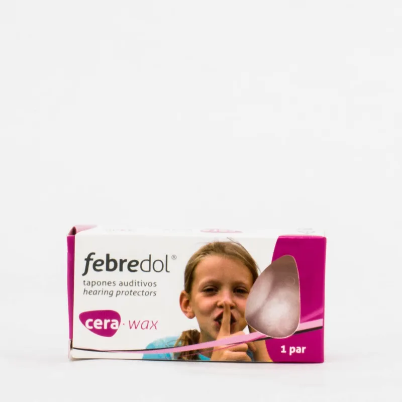 Febredol Tapones Oidos Cera, 2U. Febredol Tapones Oidos Cera, 2U.