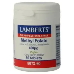 Lamberts Methyl Folate 400 mg, 60 comprimidos