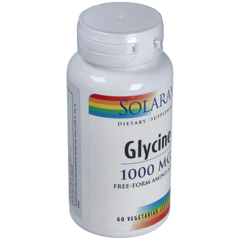 Glycine 1000mg. 60cap.veg | Farmacia Barata