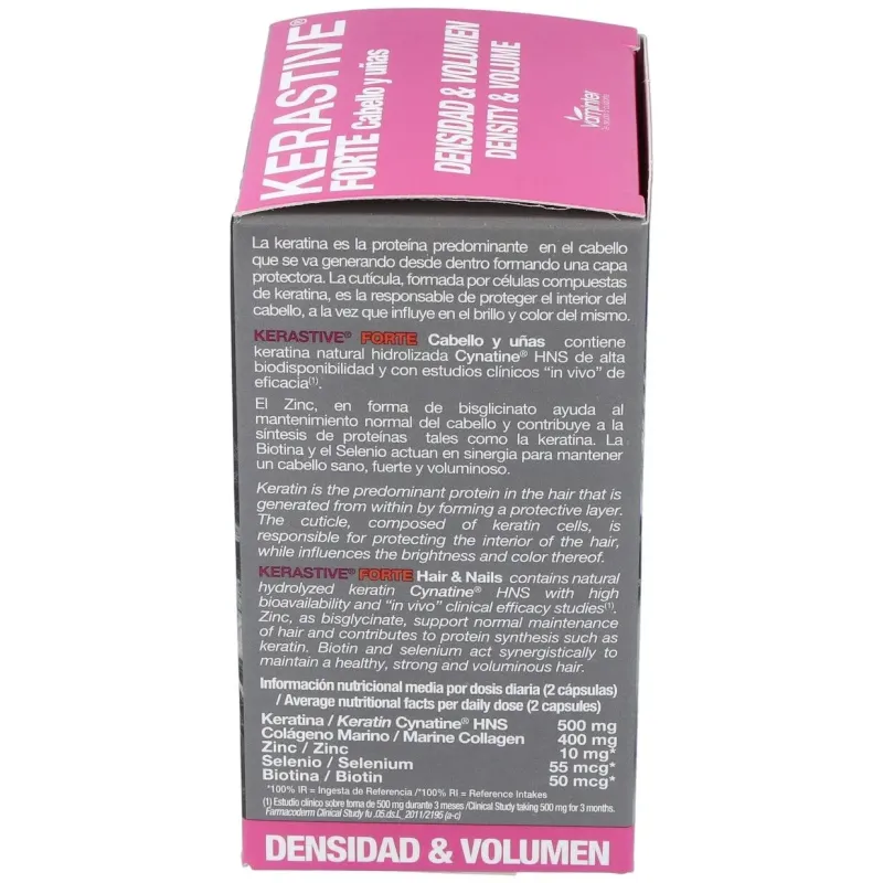 Kerastive forte cynatine 60cap. 2 | Farmacia Barata
