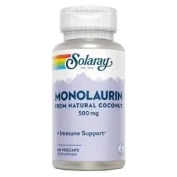 Solaray Monolaurin 500 mg, 60 cápsulas