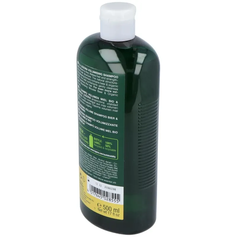 Champu volumen miel y cerveza 500ml. 2 | Farmacia Barata