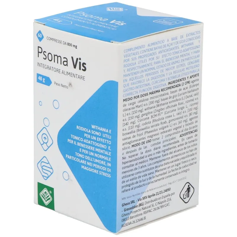 Psoma vis 60comp. | Farmacia Barata