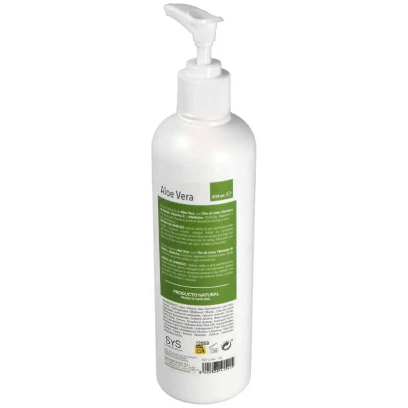 Sys crema corporal aloe vera 300ml | Farmacia Barata Sys crema corporal aloe vera 300ml | Farmacia Barata