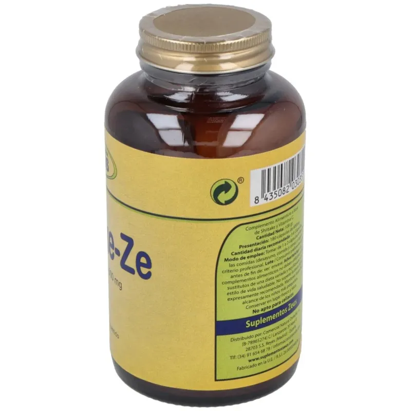 Shiitake-ze 400mg. 180cap. 2 | Farmacia Barata