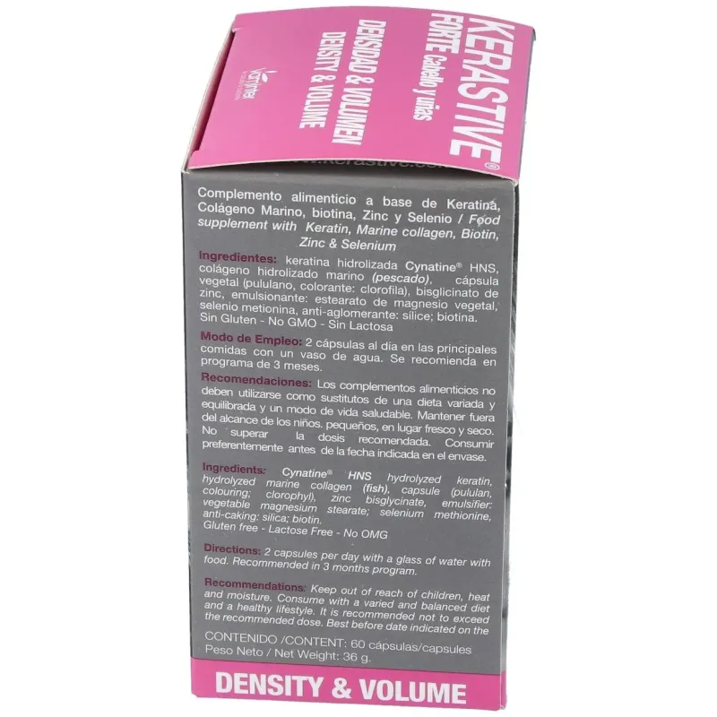 Kerastive forte cynatine 60cap. 2 | Farmacia Barata