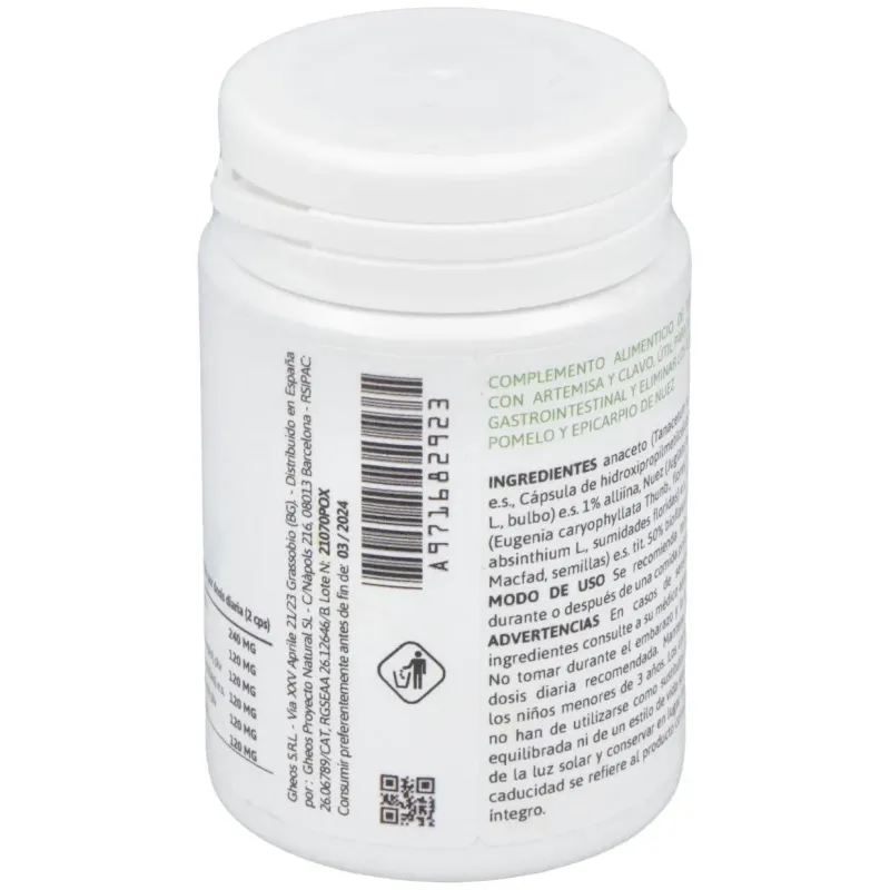 Paraossimix 60cap. | Farmacia Barata
