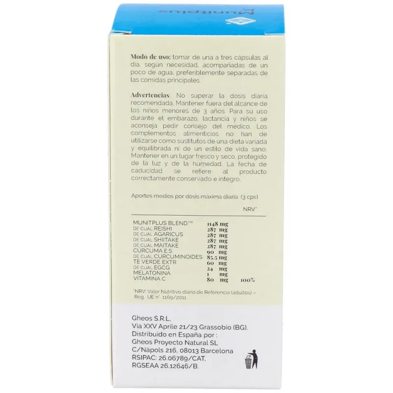 Munitplus k 90cap. | Farmacia Barata