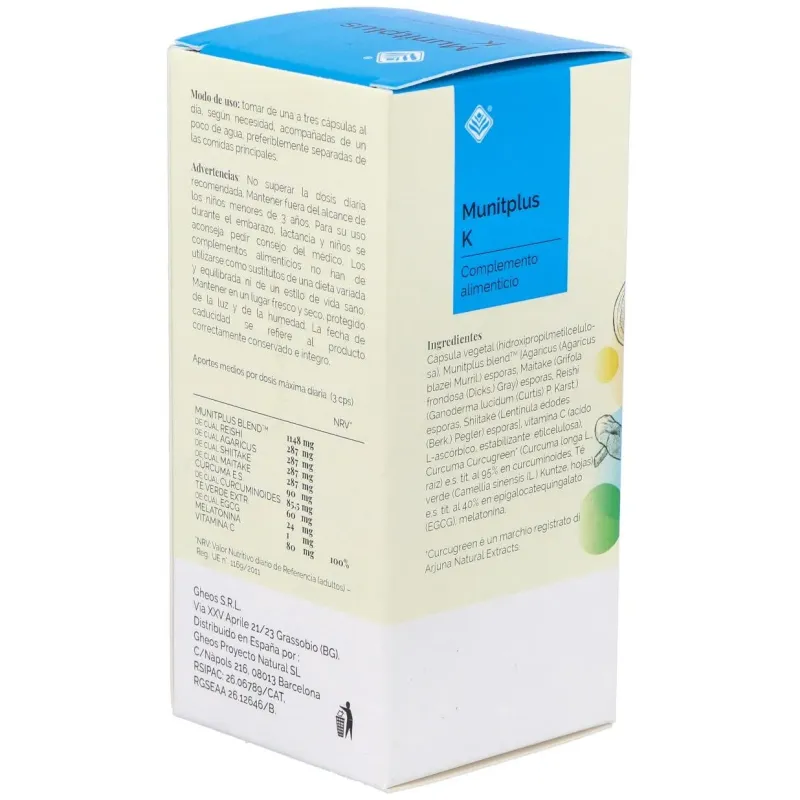 Munitplus k 90cap. | Farmacia Barata