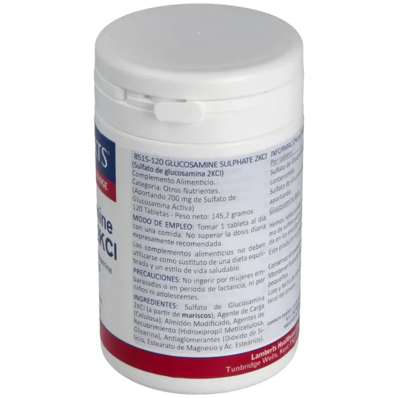 Sulfato de glucosamina 120comp. | Farmacia Barata