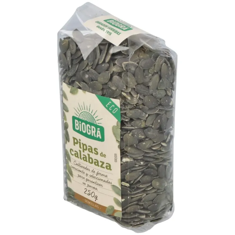 Pipas de calabaza cucurbita 250gr. bio | Farmacia Barata