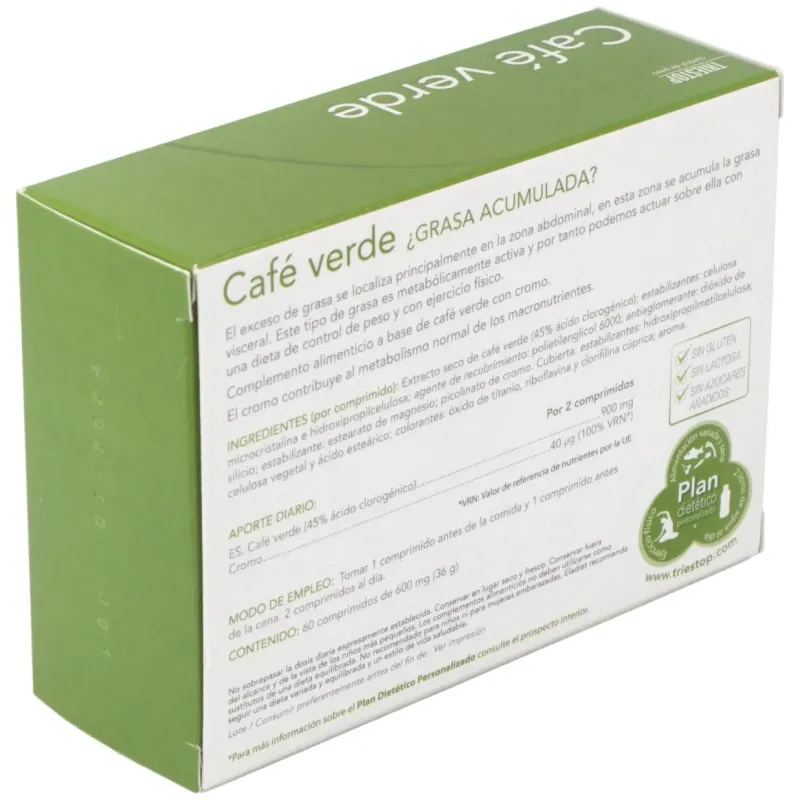 Triestop cafe verde 60comp. 2 | Farmacia Barata