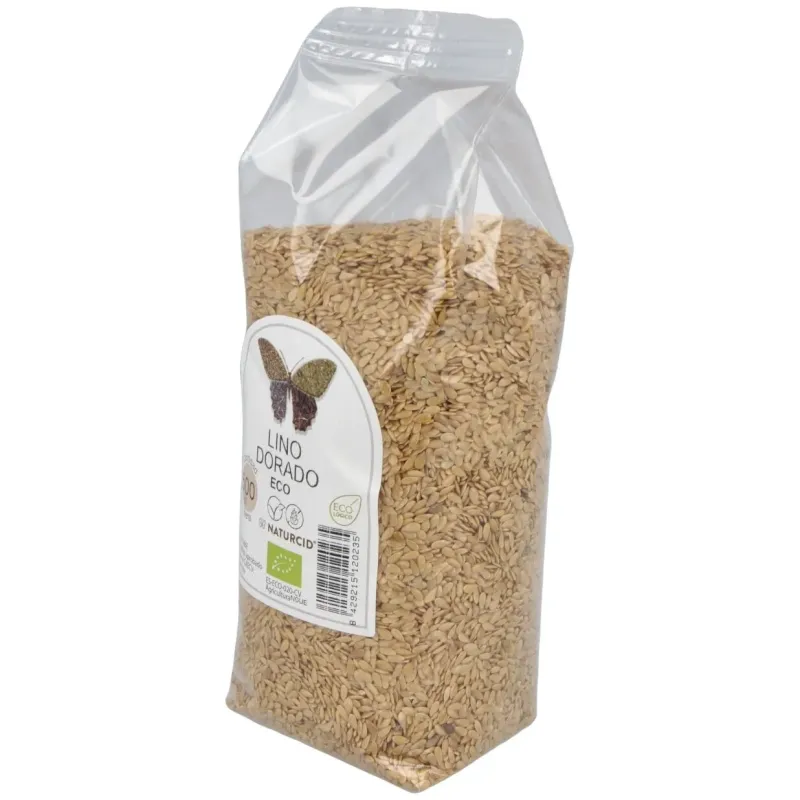 Naturcid linaza semilla dorada eco 500g | Farmacia Barata