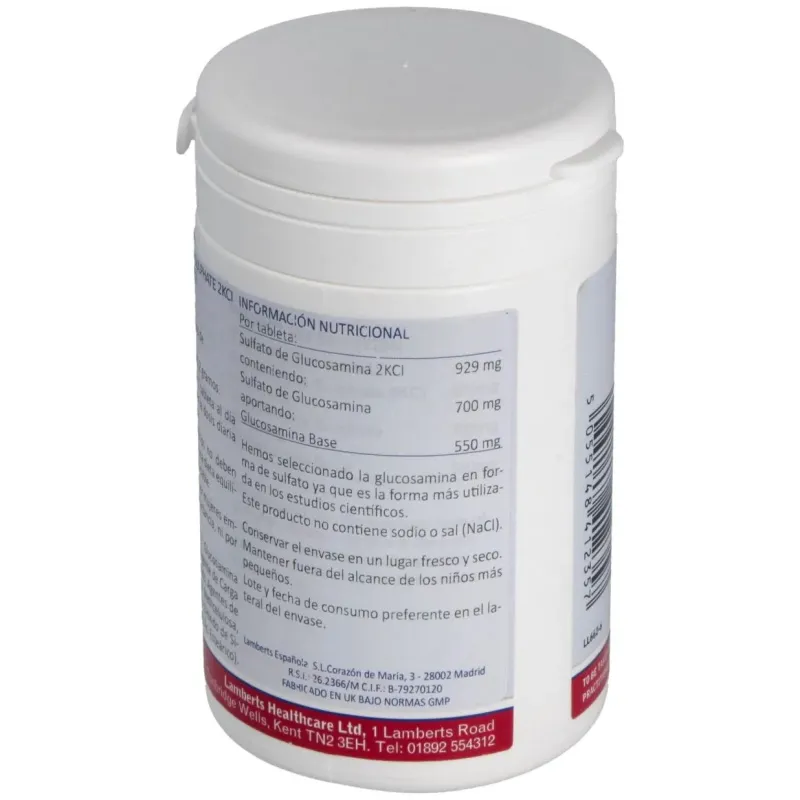 Sulfato de glucosamina 120comp. | Farmacia Barata