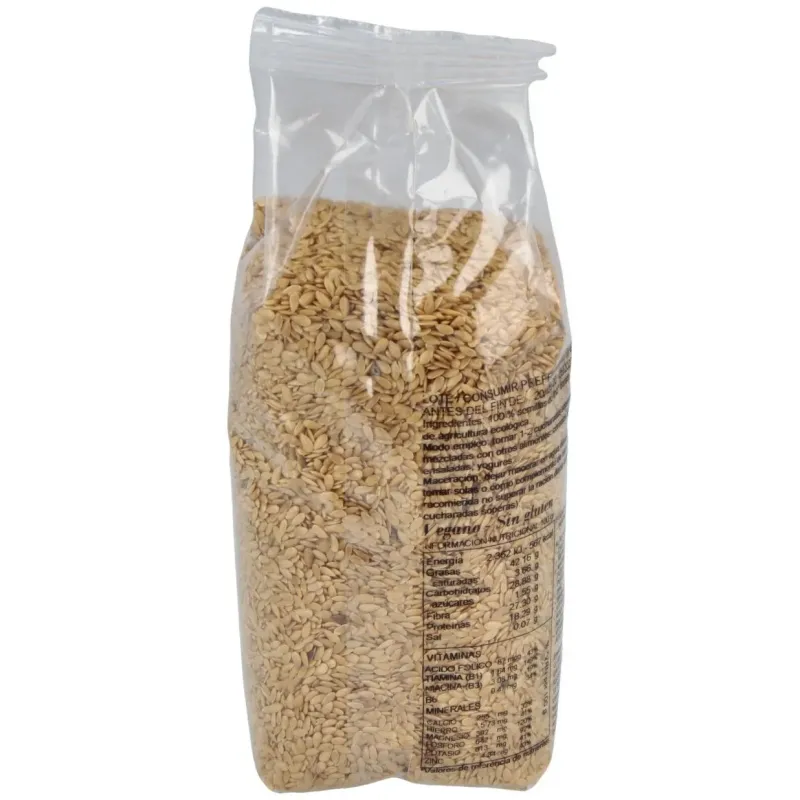 Naturcid linaza semilla dorada eco 500g | Farmacia Barata