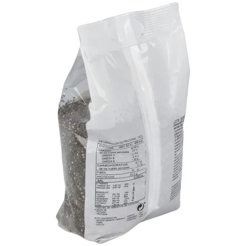 Naturcid chía semillas eco 500g | Farmacia Barata
