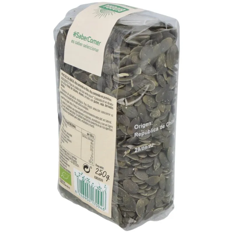 Pipas de calabaza cucurbita 250gr. bio | Farmacia Barata