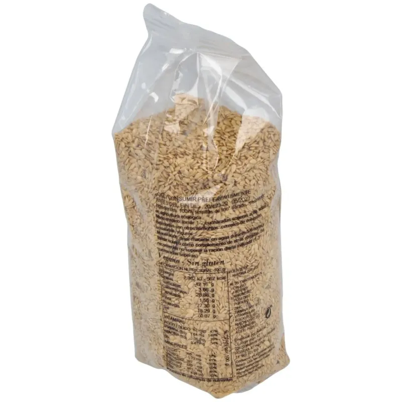 Naturcid linaza semilla dorada eco 500g | Farmacia Barata