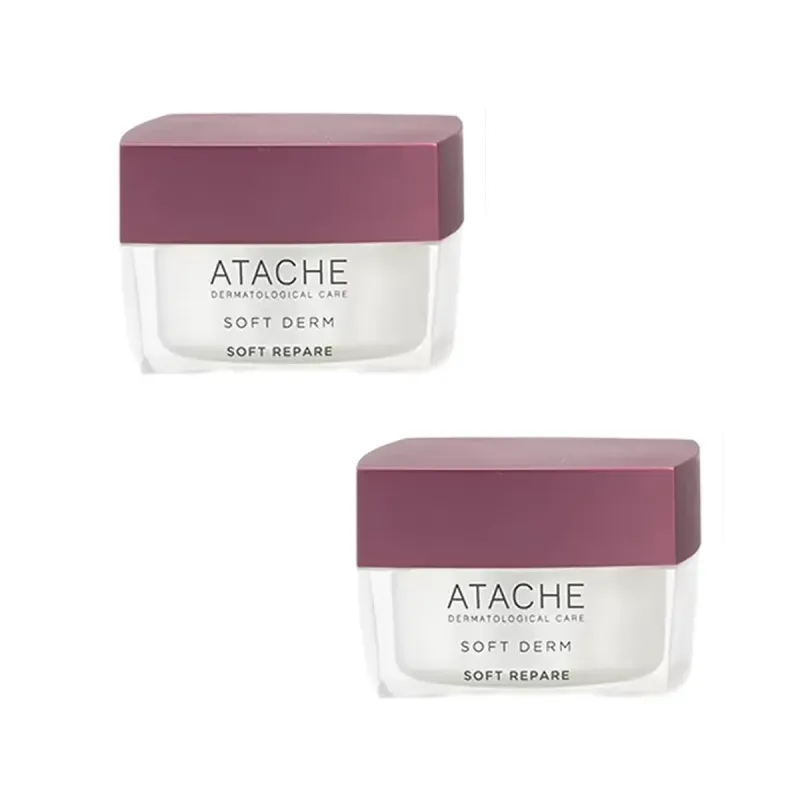 Atache Soft Derm Soft Repair Piel Sensible Duplo 2x50 ml | Farmacia Barata Atache Soft Derm Soft Repair Piel Sensible Duplo 2x50 ml | Farmacia Barata