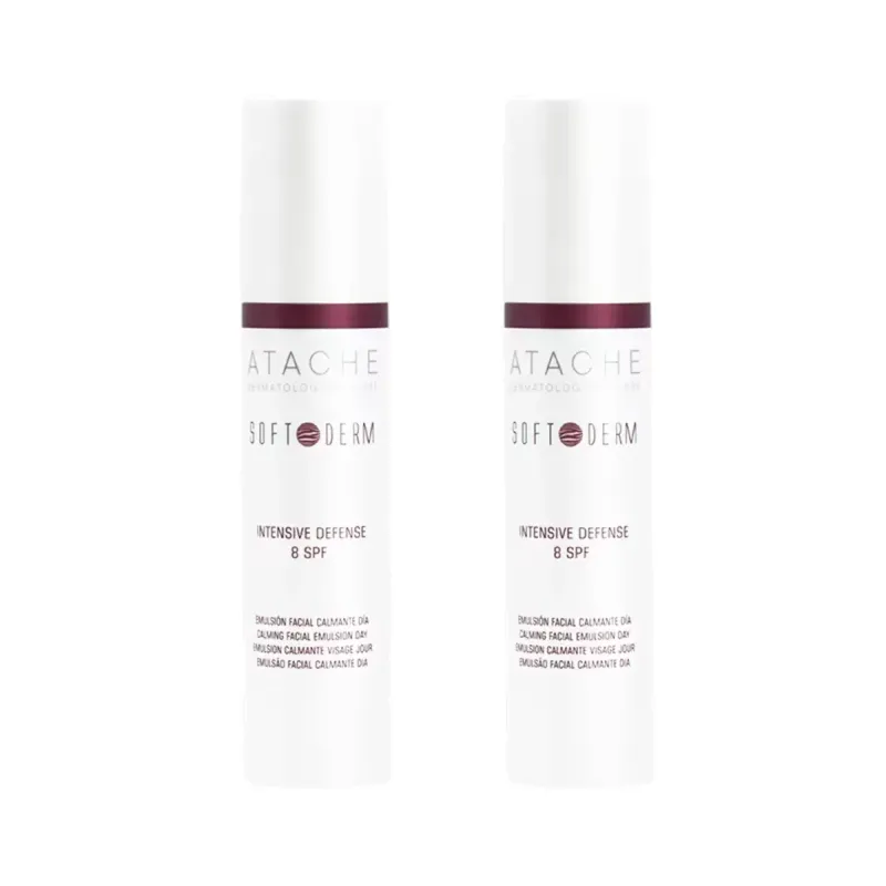 Atache Soft Derm Intensive Defense 8 SPF Duplo 2x50 ml | Farmacia Barata Atache Soft Derm Intensive Defense 8 SPF Duplo 2x50 ml | Farmacia Barata