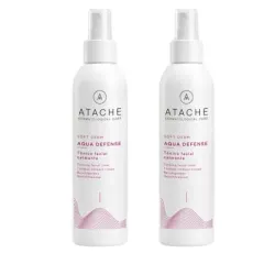Atache Soft Derm Aqua Defense Tónico Piel Sensible Duplo, 2x200 ml