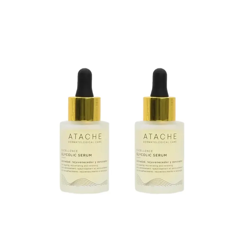Atache Excellence Glycolic Serum Peeling Duplo 2x30 ml | Farmacia Barata Atache Excellence Glycolic Serum Peeling Duplo 2x30 ml | Farmacia Barata