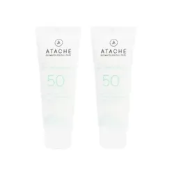 Atache Be Sun Light Emulsión SPF50+ Facial Duplo, 2x75 ml