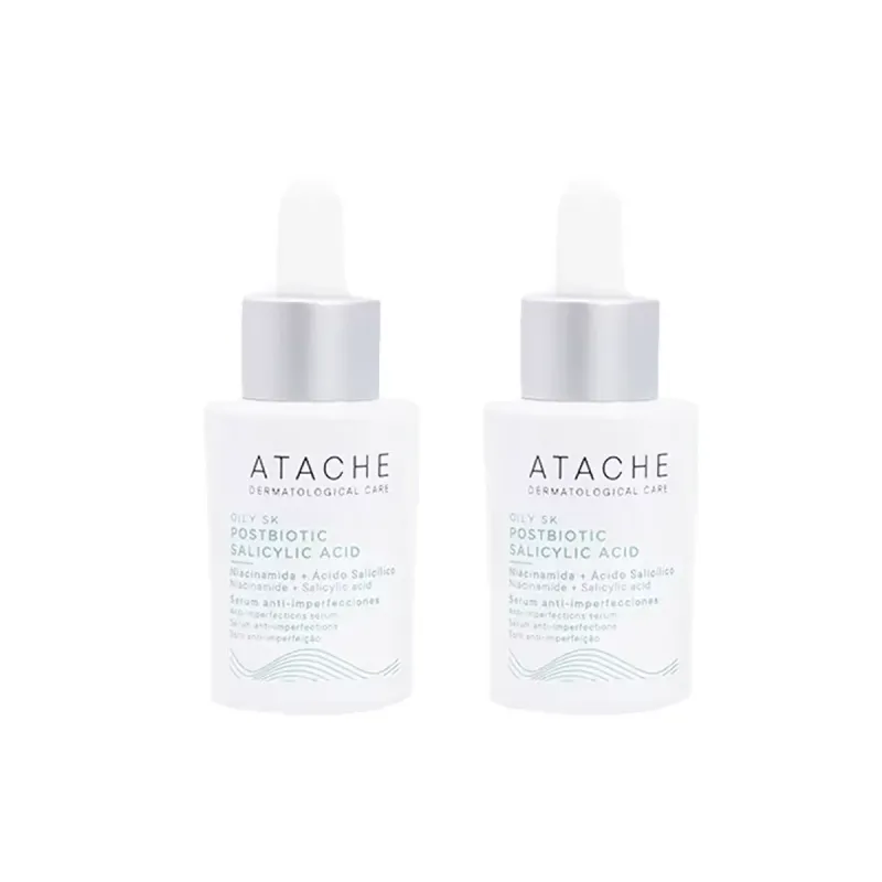 Atache Oily Postbiotic Salicylic Acid Sérum Duplo 2x30 ml | Farmacia Barata