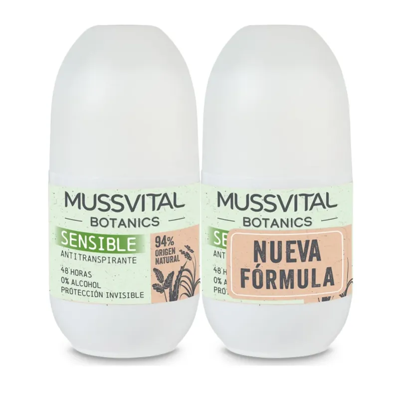 Mussvital desodorante sensible botanics 75ml | Farmacia Barata Mussvital desodorante sensible botanics 75ml | Farmacia Barata