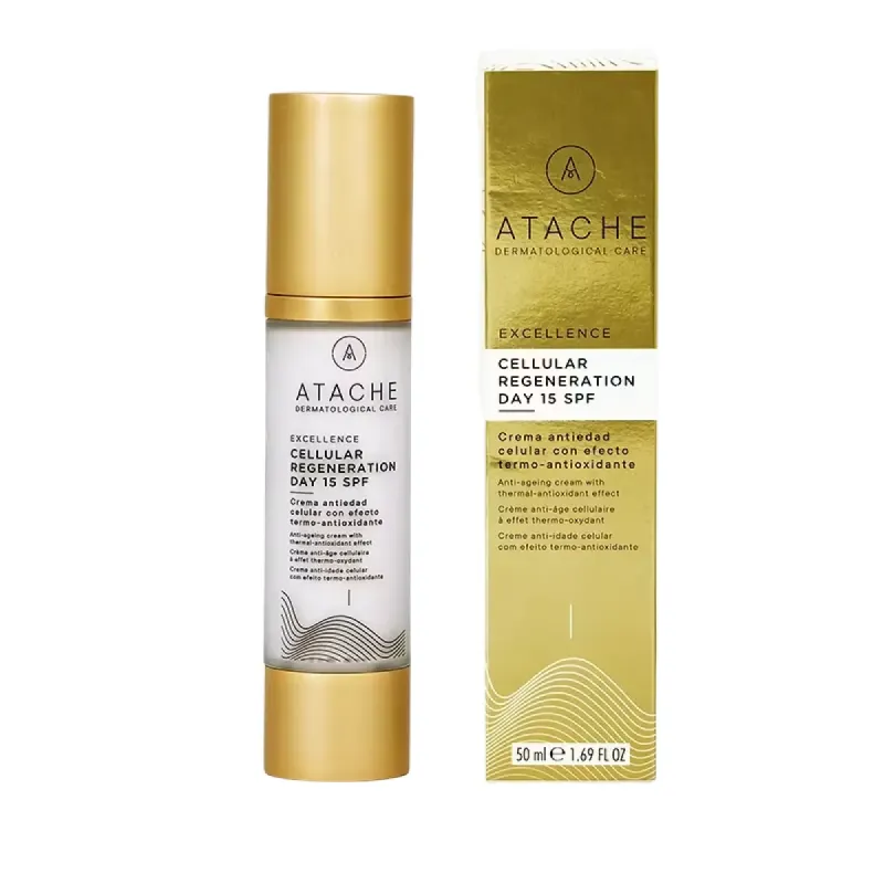 Atache Excellence Cellular Regeneration Day 15 SPF Antiedad 50 ml | Farmacia Barata Atache Excellence Cellular Regeneration Day 15 SPF Antiedad 50 ml | Farmacia Barata