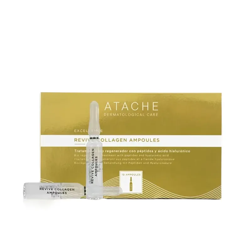 Atache Excellence Revive Collagen Ampollas Colágeno 10x2 ml | Farmacia Barata Atache Excellence Revive Collagen Ampollas Colágeno 10x2 ml | Farmacia Barata