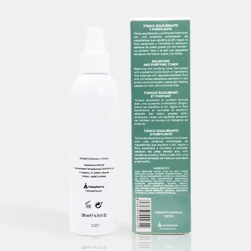 Atache Oily SK Lotion Tónico Regulador Piel Grasa 200 ml | Farmacia Barata Atache Oily SK Lotion Tónico Regulador Piel Grasa 200 ml | Farmacia Barata