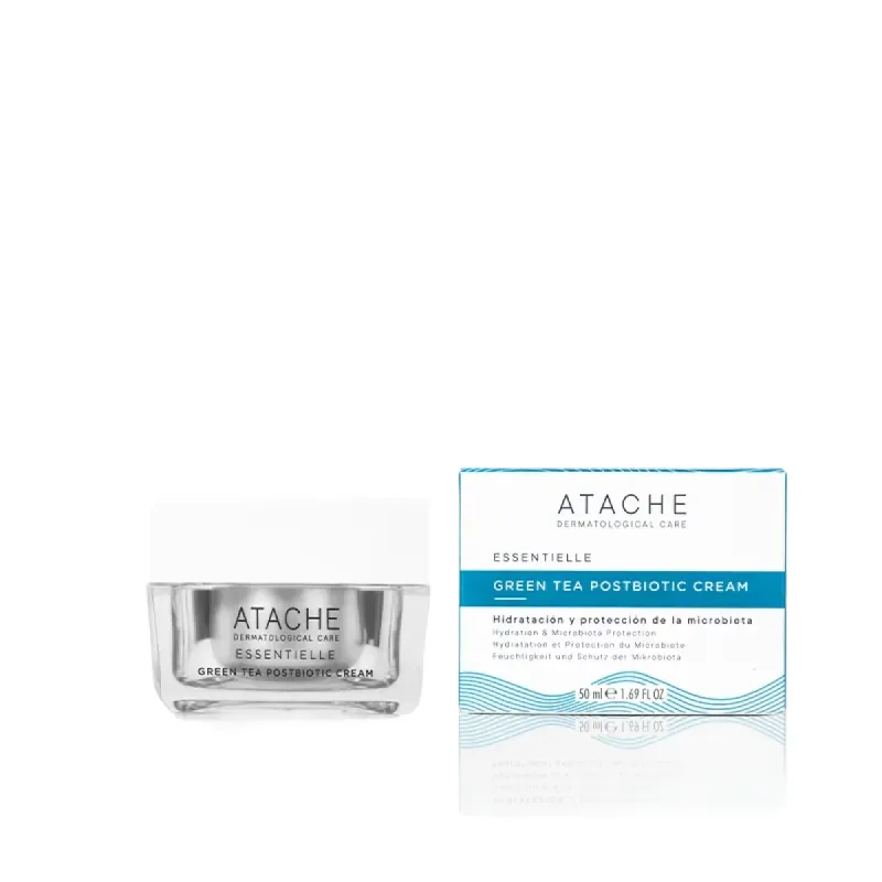 Atache Essentielle Green Tea Postbiotic Cream Hidratante 30 ml | Farmacia Barata