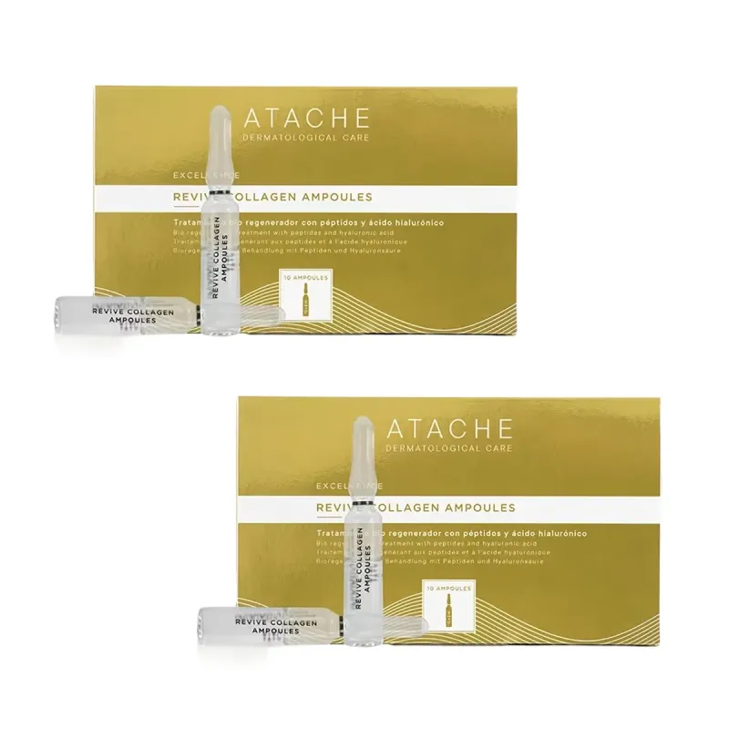 Atache Excellence Revive Collagen Ampollas Duplo 2x10x2 ml | Farmacia Barata Atache Excellence Revive Collagen Ampollas Duplo 2x10x2 ml | Farmacia Barata
