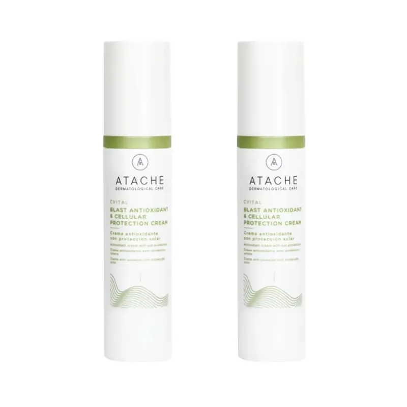 Atache CVital Blast Antioxidant Cream Duplo 2x50 ml | Farmacia Barata Atache CVital Blast Antioxidant Cream Duplo 2x50 ml | Farmacia Barata
