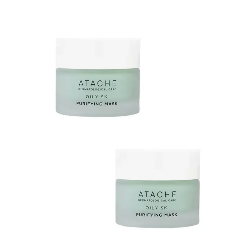 Atache Oily SK Purifying Mask Mascarilla Duplo 2x50 ml | Farmacia Barata Atache Oily SK Purifying Mask Mascarilla Duplo 2x50 ml | Farmacia Barata