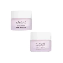Atache Soft Derm Healing Mask Mascarilla Calmante Duplo, 2x50 ml