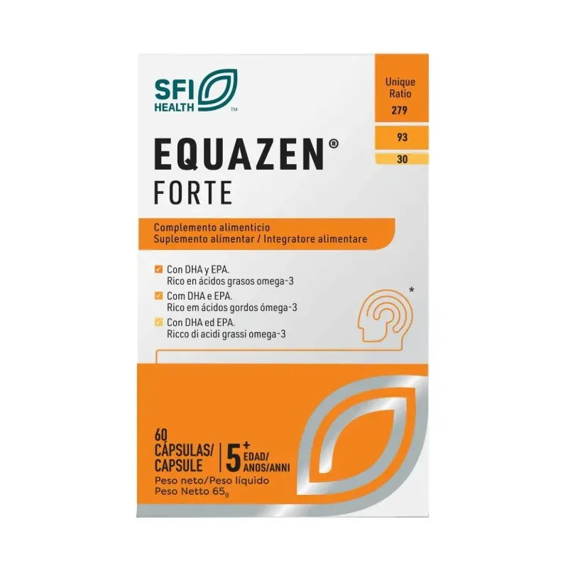 Vitae Equazen Forte omega 3 y 6, 60 cápsulas | Farmacia Barata