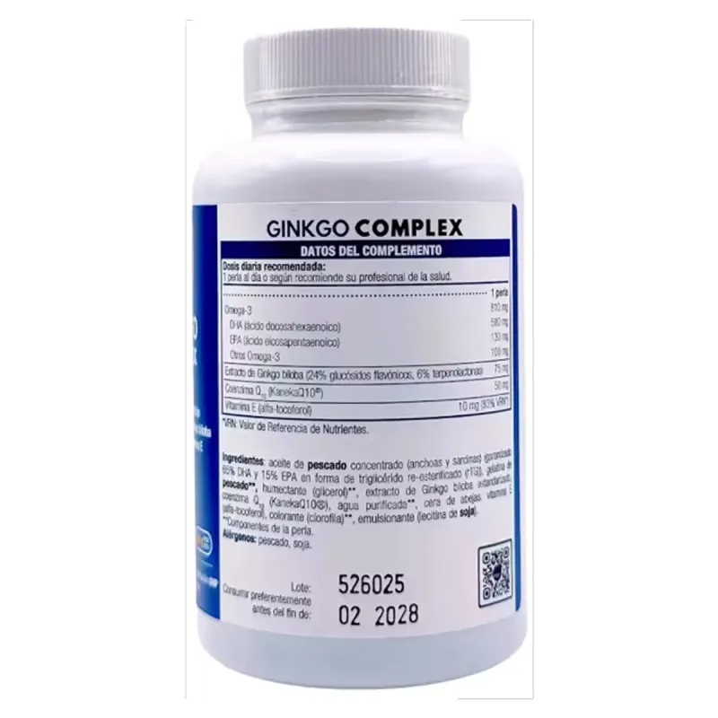 Puro Omega Ginkgo Complex 60 perlas | Farmacia Barata Puro Omega Ginkgo Complex 60 perlas | Farmacia Barata