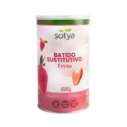 Sotya Batido Saciante Sabor Fresa, 600 g