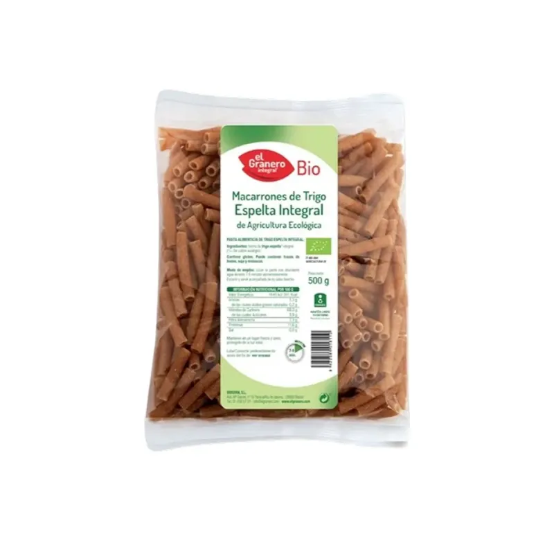 El Granero Macarrones Espelta Integral Bio | Farmacia Barata El Granero Macarrones Espelta Integral Bio | Farmacia Barata